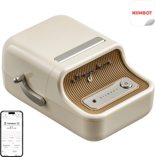 Φορητός εκτυπωτής ετικετών Niimbot B21 Pro – Λευκό