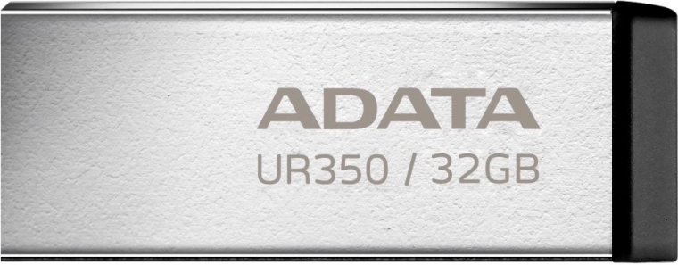 ADATA UR350 32GB USB flash disk μεταλλικό μαύρο