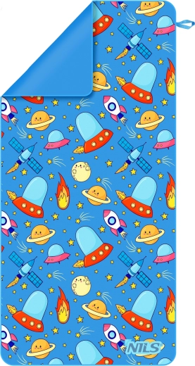 Παιδική πετσέτα NILS διάστημα 160 × 80 cm