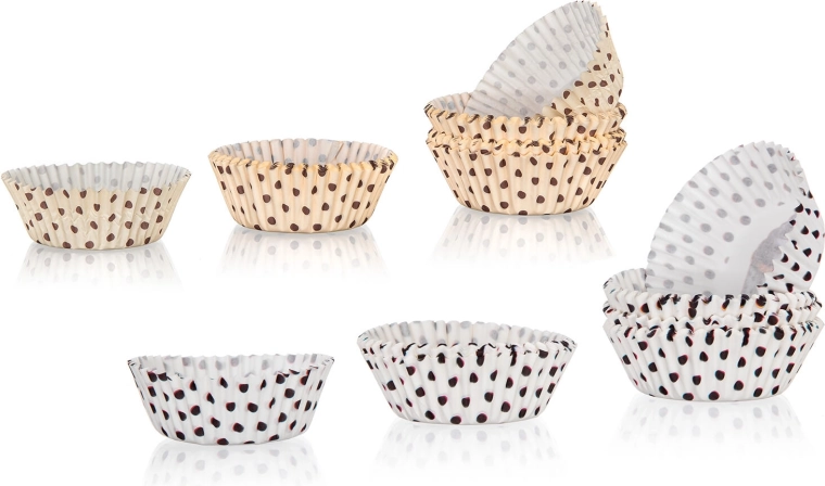 Χάρτινες ζαχαροπλαστικές θήκες DOTS mix 6 × 4,1 cm (100 τεμ.)