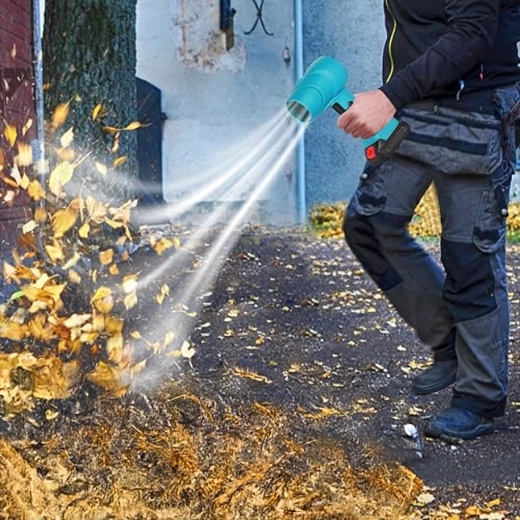Ισχυρή ροή αέρα για φύλλα και ρύπους
