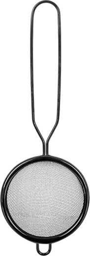 ORION ανοξείδωτο σουρωτήρι black Ø 7 cm