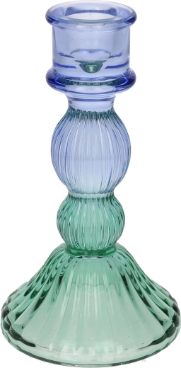 Κηροπήγιο Lior 4,8 × 15 cm – πράσινο-μωβ