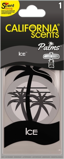 Κρεμαστό αποσμητικό χώρου California Scents Palms Ice