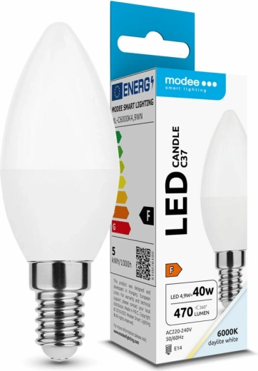 LED λαμπτήρας κεριού E14 4,9 W 470 lm ψυχρό λευκό