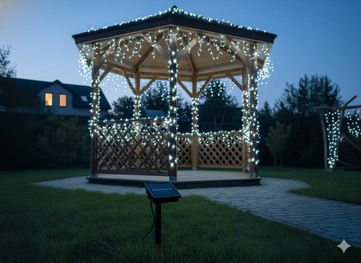 200 LED σε 20 μέτρα για εντυπωσιακή λάμψη