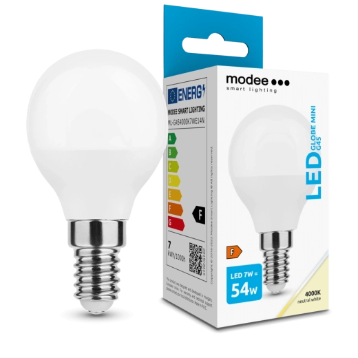 Λάμπα LED Modee Globe Mini G45 7 W E14 ουδέτερο λευκό