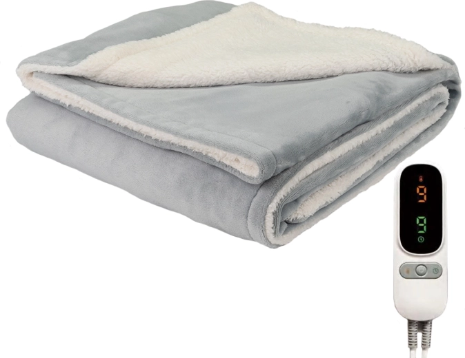 Ηλεκτρική θερμαινόμενη κουβέρτα CozyHeat 160 W, γκρι