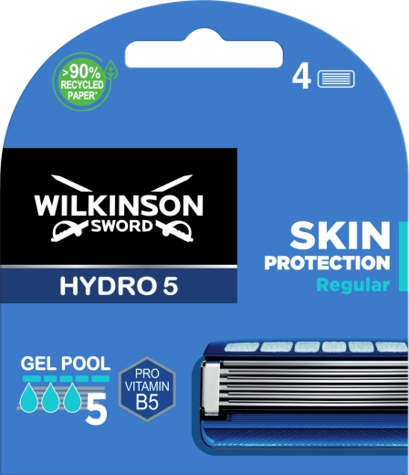 Ανταλλακτικές κεφαλές Wilkinson Hydro 5 Skin Protection 4 τεμ.