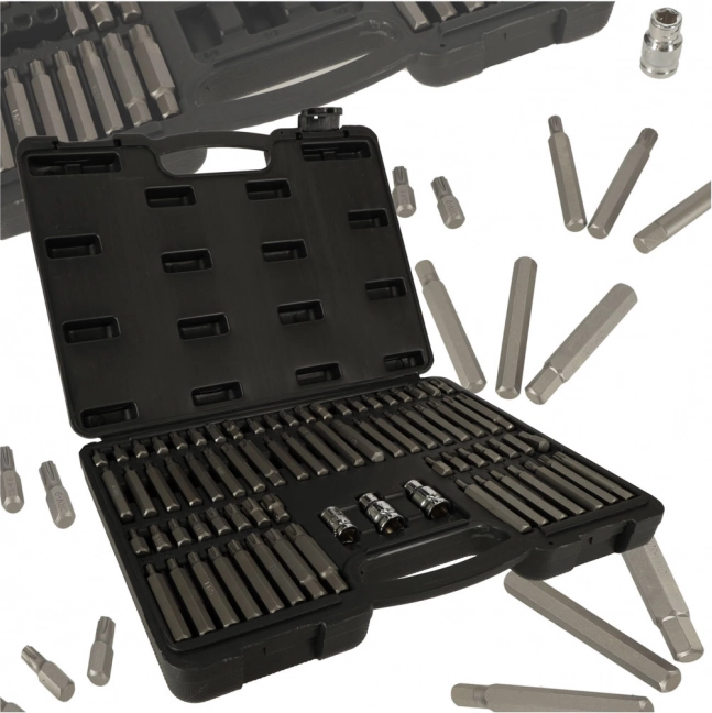 Σετ μπιτ για δραπανοκατσάβιδο και καστάνια 75 τμχ σε βαλιτσάκι KAFUWELL