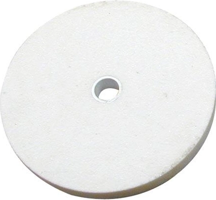 Λειαντικός τροχός 150 × 20 × 20 mm από λευκό κορούνδιο, κόκκωση 60, μεσαίας σκληρότητας