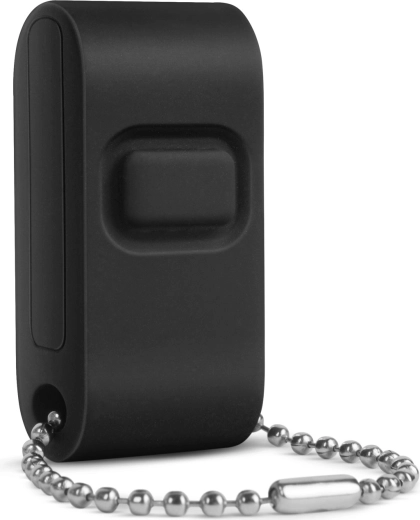 Delight Kinetic mini ασύρματο κουμπί 433 MHz, 1 κύκλωμα, μαύρο ματ