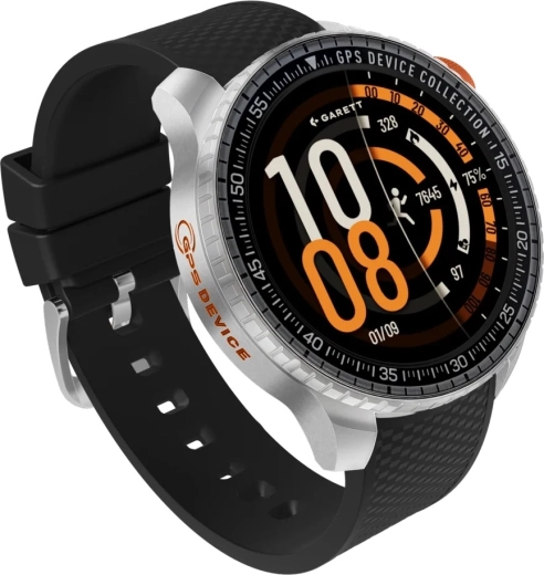 GARETT Compass GPS ασημί outdoor έξυπνο ρολόι
