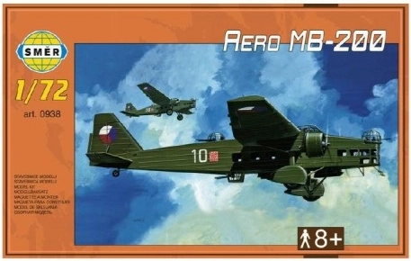 Μοντέλο αεροσκάφους Aero MB-200 σε κλίμακα 1:72