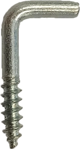 Στόμιο/θηλιά με σπείρωμα για ξύλο 40 × 3 mm, γαλβανισμένη (200 τεμ.)