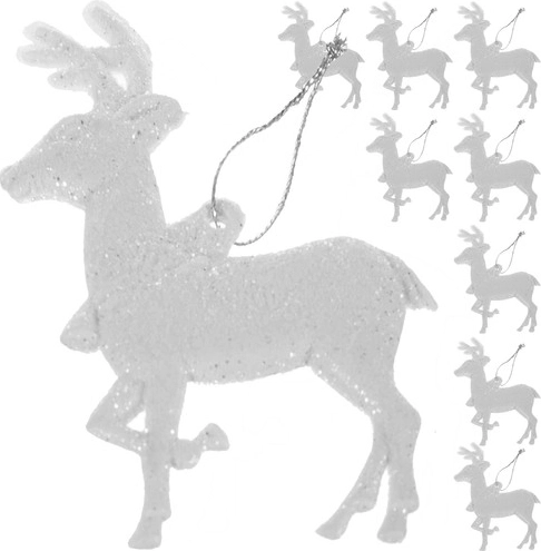 Χριστουγεννιάτικα στολίδια - σετ ταράνδων 9 τμχ