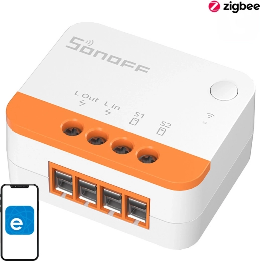 Sonoff ZBMINIL2 έξυπνος μίνι διακόπτης Zigbee 3.0 χωρίς ουδέτερο