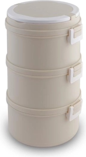 Lamart Care δοχείο φαγητού τριών επιπέδων 3 × 700 ml