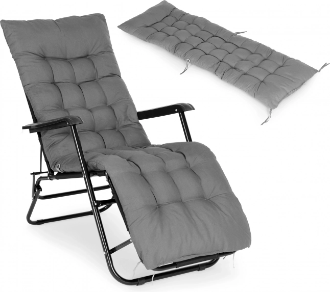 Μεγάλο μαλακό μαξιλάρι για ξαπλώστρα κήπου MultiGarden 160 cm