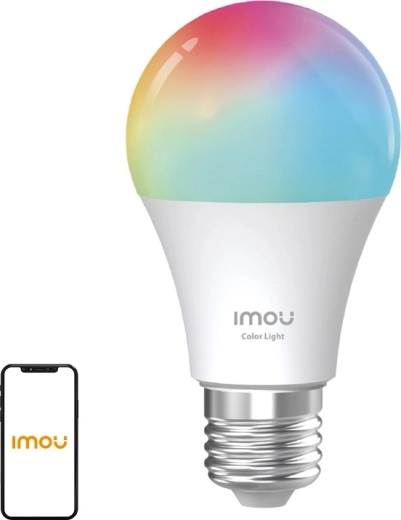 IMOU έξυπνη LED λάμπα E27 (Matter), 9 W, 806 lm, RGB + CCT
