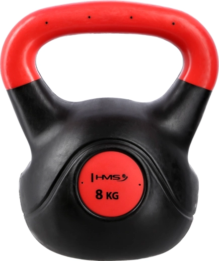 Σύνθετο kettlebell HMS KPC 8 kg κόκκινο