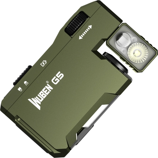Wuben G5 φακός τσέπης 400 lm – army πράσινο