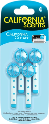 California Scents Vent Sticks αρωματικό χώρου για αεραγωγό – California Clean