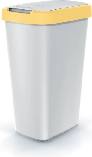 Κάδος απορριμμάτων Compacta Q Flap 45 l με καπάκι flap, στενός σχεδιασμός