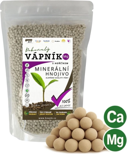 Λίπασμα ασβεστίου με μαγνήσιο 2,5 kg HNOJÍK