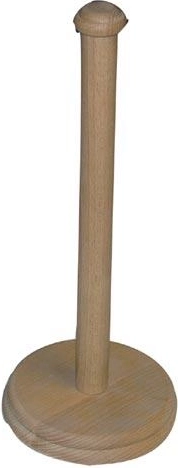 Ξύλινη βάση για χαρτιά κουζίνας 33 cm από οξιά