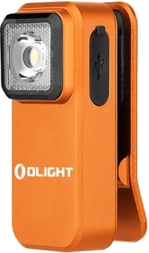 Olight Oclip πορτοκαλί πολυλειτουργικός φακός με κλιπ