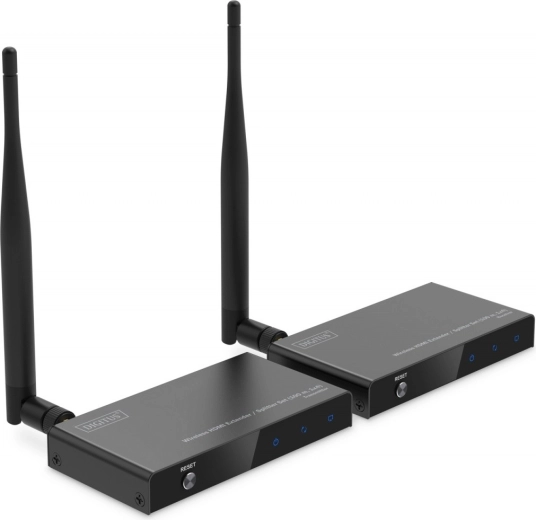 Digitus ασύρματος HDMI extender και splitter 100 m (Full HD 1080p/60 Hz, 5 GHz, HDCP 1.3) – σετ