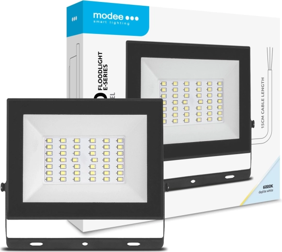 LED προβολέας MODEE E‑Series Slim 30 W, 2400 lm, 120°, ψυχρό λευκό