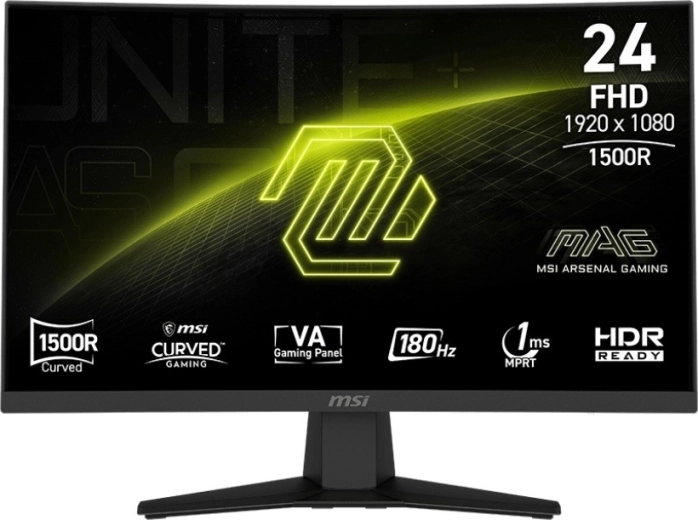 Καμπύλη οθόνη 23,6" MAG 244C LED FHD 180 Hz μαύρη