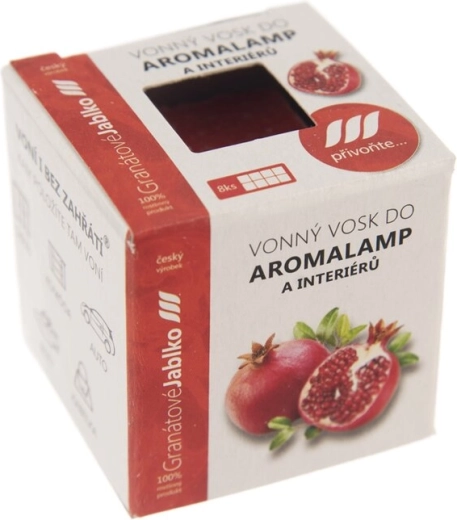 Αρωματικό κερί για αρωματιστήρα ρόδι 30 g (8 τεμ.)