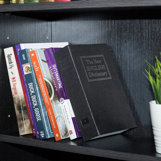 Χρηματοκιβώτιο κρυμμένο σε βιβλίο με κλειδί 18 × 11,5 × 5,6 cm