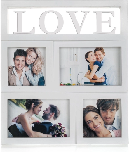 Κορνίζα Love για 4 φωτογραφίες 28 × 31 cm