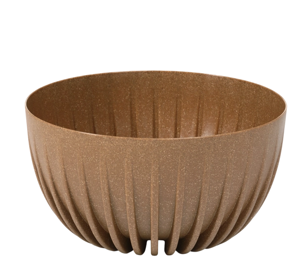 Μπολ για λουλούδια Mira Eco Wood 30 cm φυσικό ξύλο