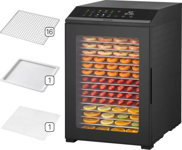 Αφυγραντήρας τροφίμων Sencor SFD 8300BK