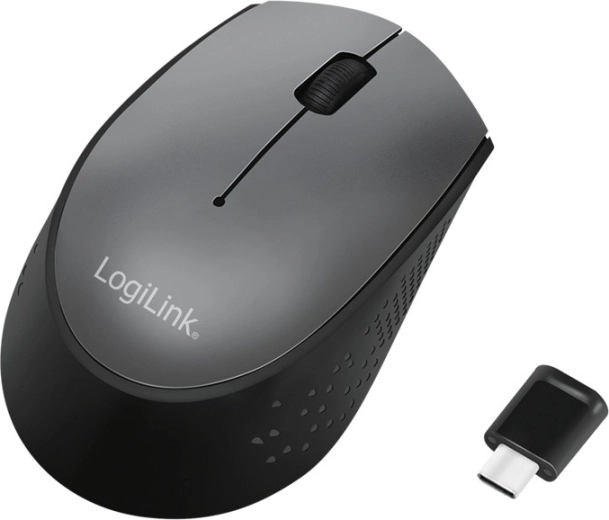 Ασύρματο ποντίκι USB‑C 2.4 GHz με οπτικό αισθητήρα 1200 DPI