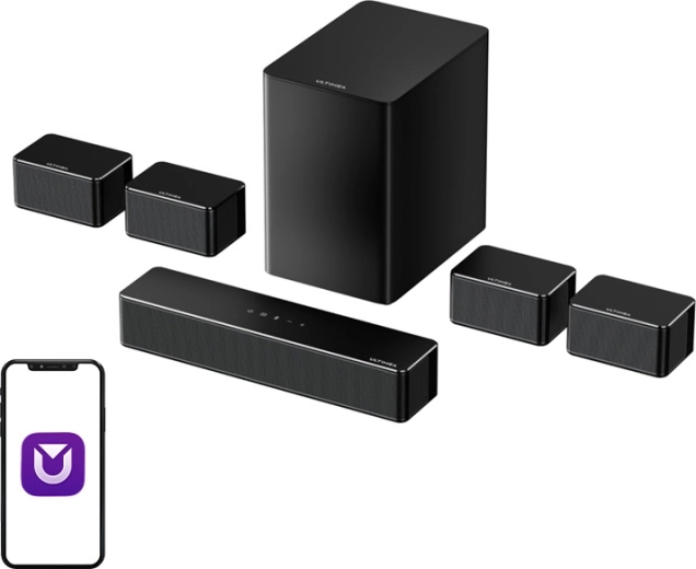 Soundbar ULTIMEA Poseidon D70 με subwoofer και 7.1 surround