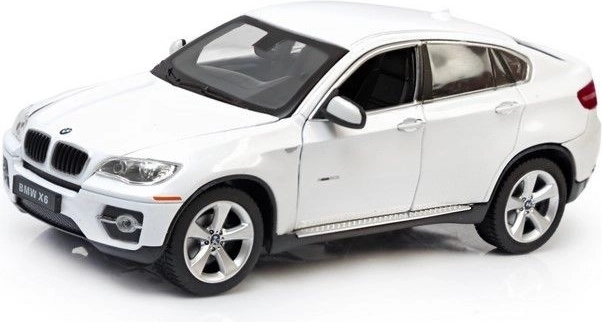 Rastar μοντέλο αυτοκινήτου BMW X6 1:24 λευκό - 1 τεμάχιο
