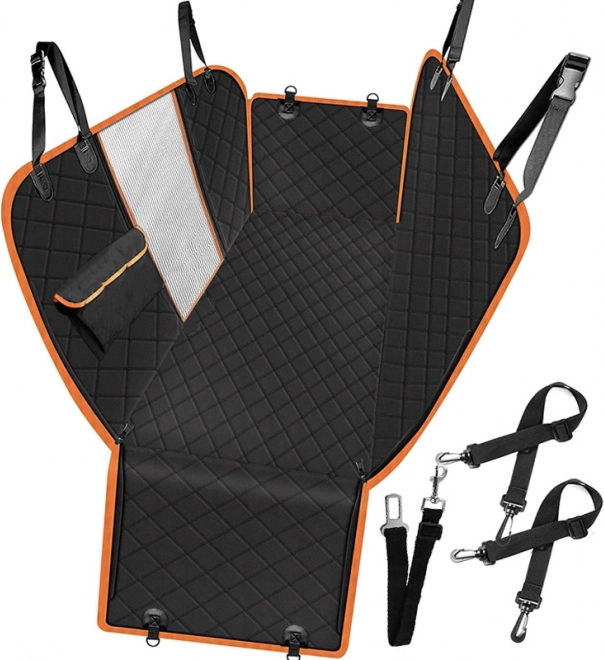 Αδιάβροχο κάλυμμα αυτοκινήτου για τα πίσω καθίσματα για σκύλους PETSI, καθολικό μέγεθος