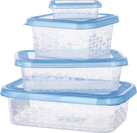 Blue Box ορθογώνιο δοχείο τροφίμων 1,5 l μπλε