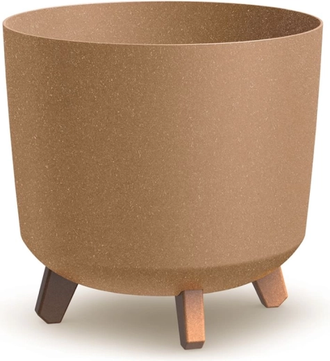 Γλάστρα Gracia Tubus Eco Wood naturo, διάμετρος 29,8 cm