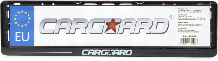 Πλαστικό πλαίσιο πινακίδας κυκλοφορίας CARGUARD, 2 τεμάχια