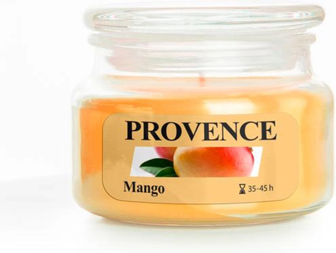 Αρωματικό κερί σε γυαλί PROVENCE μάνγκο 45 ώρες