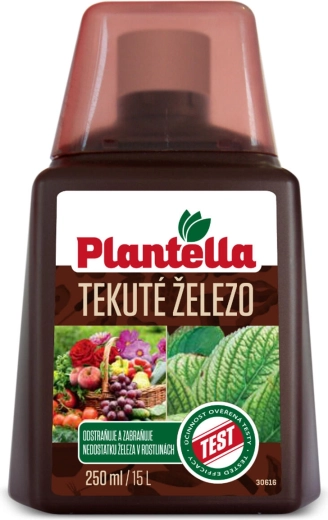 Υγρός σίδηρος – ανόργανο λίπασμα για φυτά 250 ml Plantella
