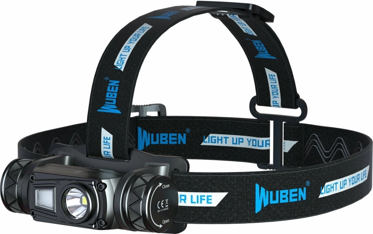 Φακός κεφαλής Wuben H1 1200 lm με φόρτιση USB