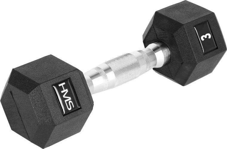 Εξάγωνος αλτήρας χειρός HMS hex pro 3 kg